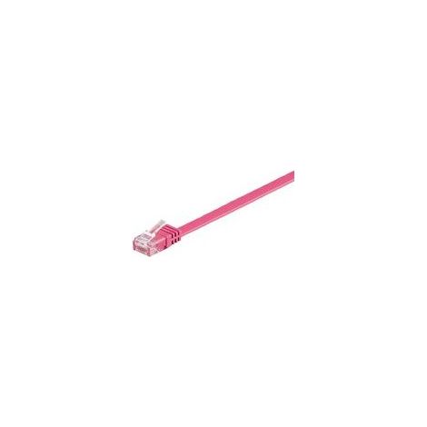 MicroConnect U/UTP CAT6 3M Pink lszh (1/3)