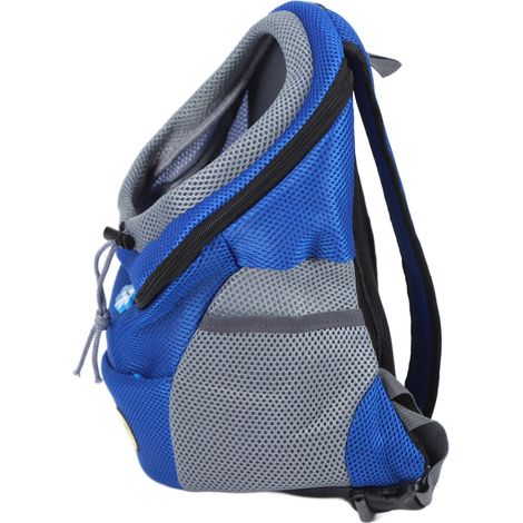 Haustierrucksack mit Belüftung, Komfort, viel Platz, Umweltschutz, ansprechendem Design, blauer Hunderucksack (1/5)