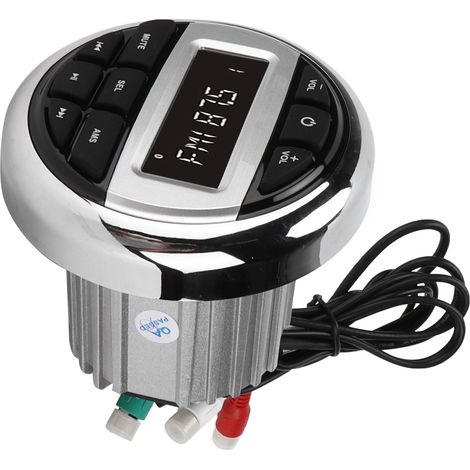 Enceinte Bluetooth marine, lecteur MP3 étanche, accessoires de bateau pour salle de bain et sauna (1/5)