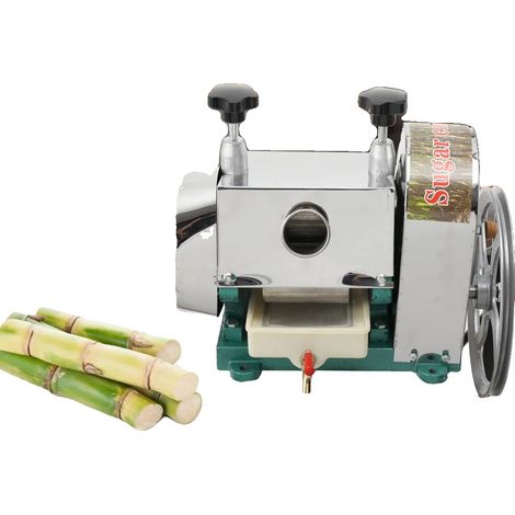 Extracteur de jus de canne à sucre, Acier inoxydable, 420 x 330 x 420 mm, Poids 25 kg, Capacité 500ml, Puissance 100 W (1/5)
