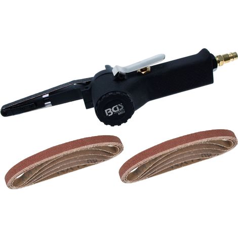 Lime pneumatique bgs + 10 bandes abrasives assorties (1/2)