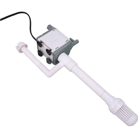 Pompe de filtration 3 en 1 pour aquarium, silencieuse et aérateur d'oxygène, avec 4 ventouses amovibles et prise européenne 220 V. (1/5)