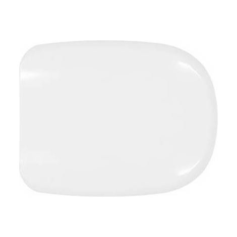 SIÈGE DE WC EN THERMODURCISSABLE POUR IDEAL STANDARD TESI FORMA 6 Dimensions : Blanc Soft Close