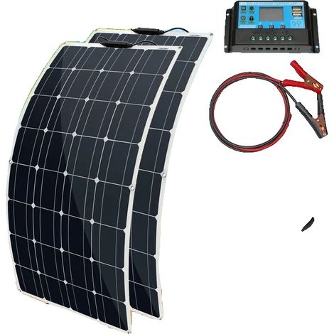 Solarmodul, monokristallin, robustes Design, 19,8 V, 50 W (1/2)
