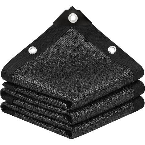 Filet d'ombrage, avec œillets, 80 % d'ombrage, résistant aux UV, respirant, léger et durable, filet d'ombrage pour serre, jardin, grange, extérieur (1/5)