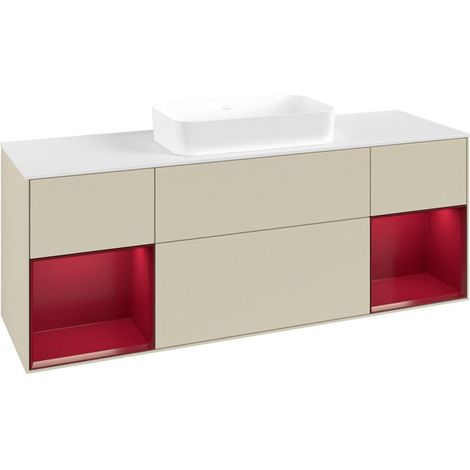 Villeroy & Boch F741HBHJ Meuble sous-lavabo Finion F74 (1/3)