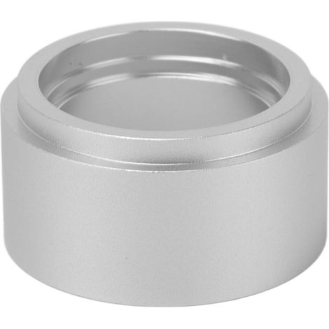 Dosiertrichter für Kaffeekapseln, Dosierring aus Aluminium, Extraktionsring für Kapseln mit Ø 28 mm (1/5)