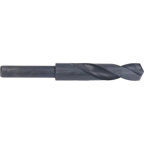 Forets à queue réduite en acier rapide noir, forets hélicoïdaux pour aluminium et cuivre, 18,5 mm (1/5)