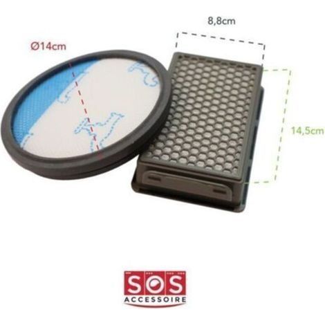 HEPA-Filter für Staubsauger RO3718EA, RO3724EA, RO3731EA, RO3753EA, RO3786EA (1/4)