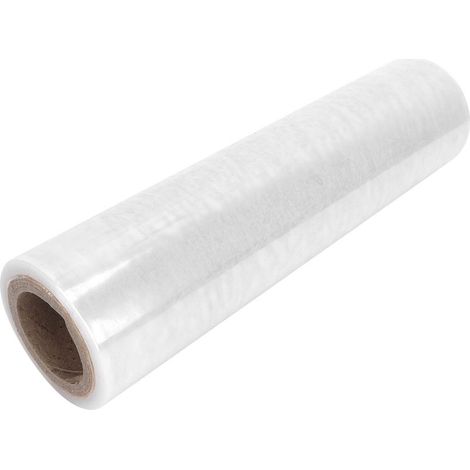 Film Étirable - Haute Résistance - Épaisseur 35 Microns - Élasticité 300 % - Pour Emballage Sécurisé Et Soins Corps - 1 Rouleau De 500 M (1/5)
