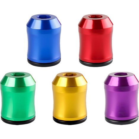 Porte-anneaux de tournevis magnétique, magnétiseur puissant, tête hexagonale de 1/4 pouces pour vis et écrous, 5 pièces