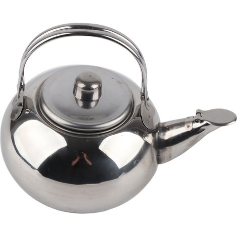Bouilloire en Acier Inoxydable 14cm avec Filtre à Thé pour Maison et Restaurant