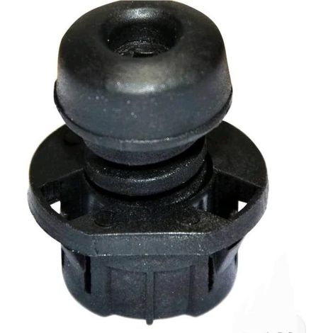 Stopp-Puffer Einstellkappe, Schwarz, Kompatibel mit Renault Clio II 1998-2016