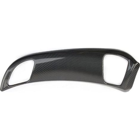 Rivestimento per pannello cruscotto per Corvette C7 2014-2019, accessori in fibra di carbonio ABS