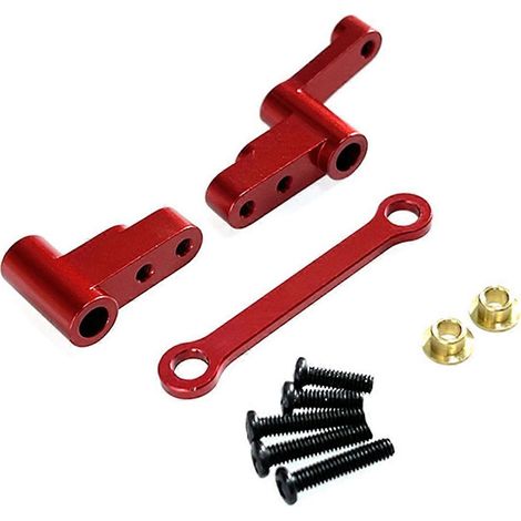 1/14 RC-Car Lenkarm-Kit 14301/302, Upgrade-Teile, Rot (1/5)