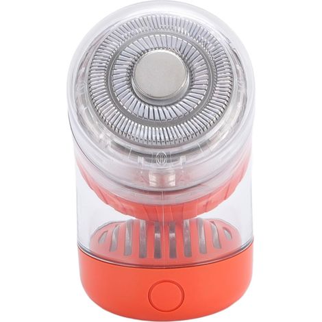 Tondeuse électrique Portative Miniature, Rasage Efficace, Tondeuse Légère Rechargeable pour Les Voyages, Hommes et Femmes (Orange) (1/5)