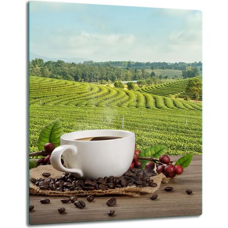 TABLERO DE MESA DE PANEL DE CRISTAL 40x52 CAFÉ (1/5)