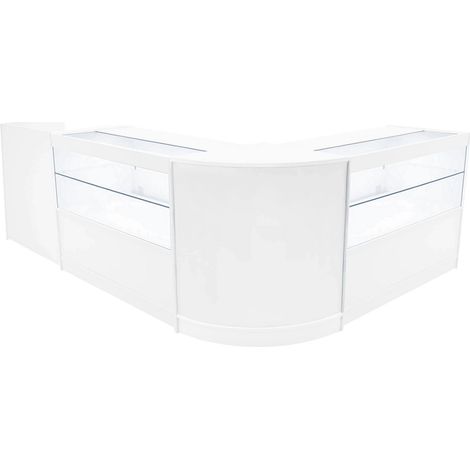 Phoenix LED Shop Counter Set CM60, TB60 & 2 x C1200 - White