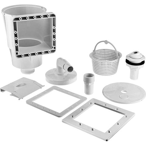 Above ground pool skimmer design, above ground pool skimmer kit with quick installation design (1/5)