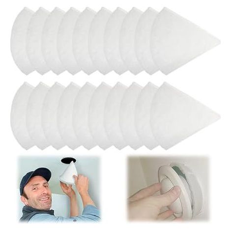 [JAMAIS UTILISÉ] 20 pièces filtre conique DN 125, système de ventilation filtrant G4, filtre conique, longueur 180 mm tapis filtrants pour systèmes de ventilation, convient à tous les types de système (1/5)