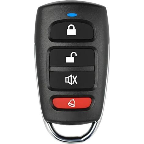 Universelle télécommande sans fil clavier 433MHz,Portable longue Distance alarmes de sécurité porte de Garage porte clés accessoire(Caractère Boutons) (1/5)