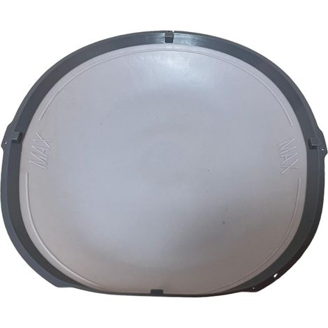 1 Tapis De Litière - Accessoire Bac À Litière - Silicone Antidérapant - Protection Anti-Fuite Pour Chat - Gris - 39,5x37,5cm (1/5)