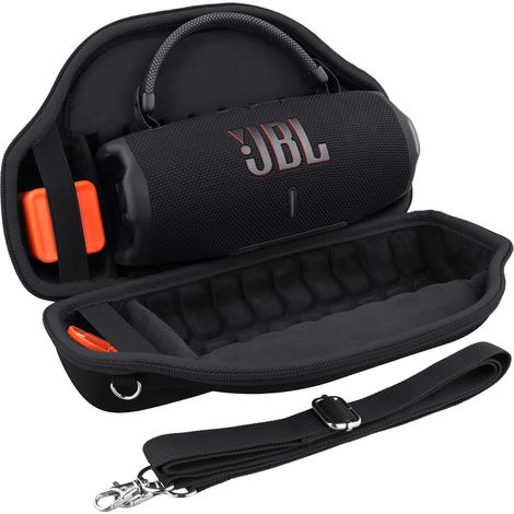 Case for Charge 6 Wireless Portable Bluetooth Speaker  Cover Only, Shockproof EVA Case with Handle and Removable Shoulder Strap for Outdoor Travel (1/5)