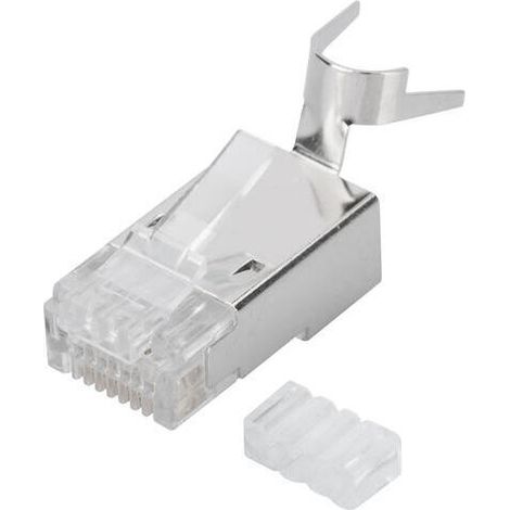 Digitus Conector modular para cable redondo, CAT 6A, apantallado