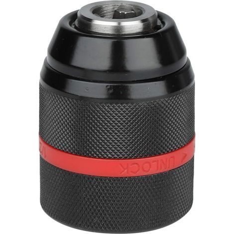 Bohrfutter, Schnellspannbohrfutter, 1/2-20UNF 2-13mm Schnellspannbohrfutter mit Spannmechanismus, Akku-Bohrfutter, selbstspannendes Bohrfutter für vielfältige Anwendungen (1/5)