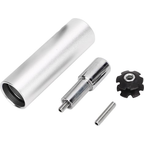 Outil de pose d'écrou étoile pour fourche de vélo de route en acier, avec douille et vis. (1/5)