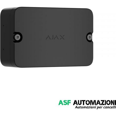 AJAX 124591.280.BL1 EN54 I/O Module (2X2) Jeweller Nero Modulo Wireless 2 Ingressi 2 Uscite Certificato EN54