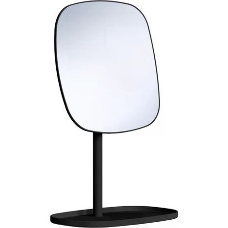 Smedbo Tischspiegel mit Schale. Schwarz. Vergrösserung 7-fach. BB576 (1/4)