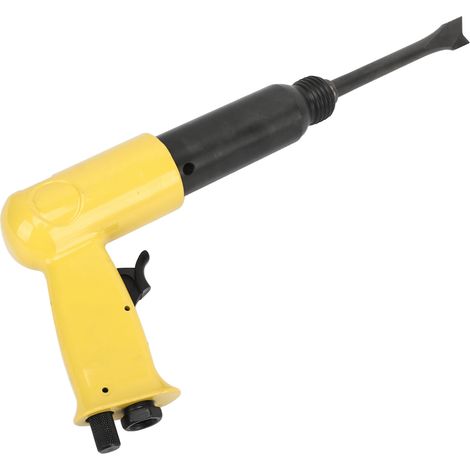 Nécessaire de burin pneumatique marteau impacteur 1/4" entrée 2200 tr/min pour décapage poussière, outil électrique à air comprimé, kit complet. (1/5)