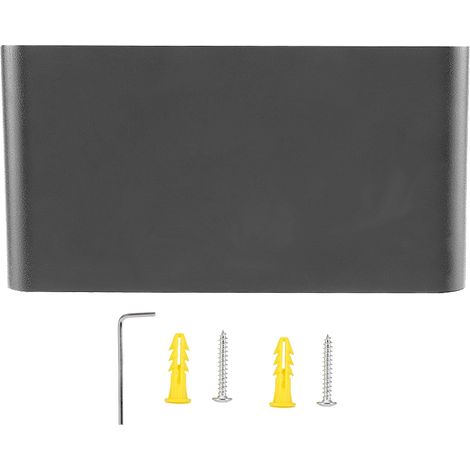 Luminaire mural LED 12W extérieur étanche carré jardin couloir balcon éclairage (1/5)