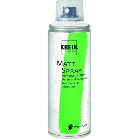 Kreul Matt Spray weiß 200 ml Künstlerfarben