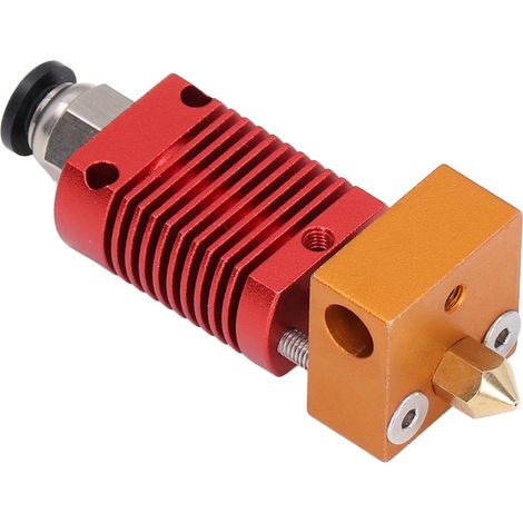 Buse MK8 en laiton 4mm, kit de remplacement pour imprimante 3D CR-10 Ender 3, pièces détachées extrudeur, lot de buses, précision haute température. (1/5)