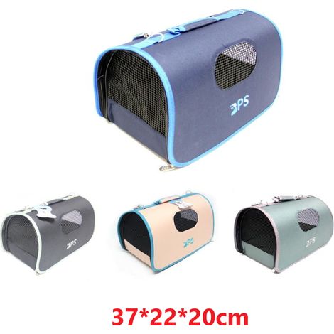 Sac de transport souple pour petits animaux de compagnie,léger et respirant,avec poignée,pour chats et chiens,37 x 22 x 20 cm-4 couleurs au choix(indiquez la couleur lors de votre commande)