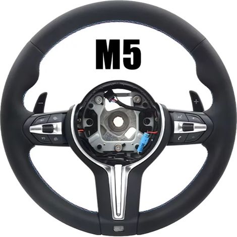Volante in pelle, facile da installare, M5 (1/2)