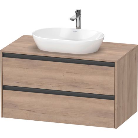 Duravit Ketho.2 Konsolenwaschtischunterbau wandhängend,