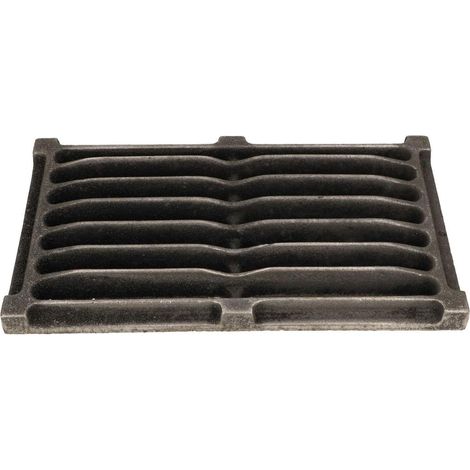 Kotarbau – Grille de cheminée en fonte 26,5 x 15 cm – Matériau résistant aux hautes températures – Entretien facile – Pour usage professionnel