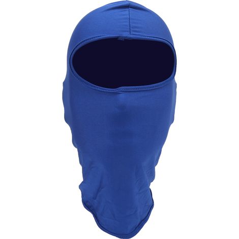 Bonnet coupe-vent anti-UV extérieur, tour de cou multi-usages été, séchage rapide, bleu (1/5)