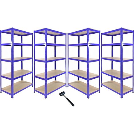Monster Racking T-Rax Corner Shelving Unit & 4x 90cm Garage