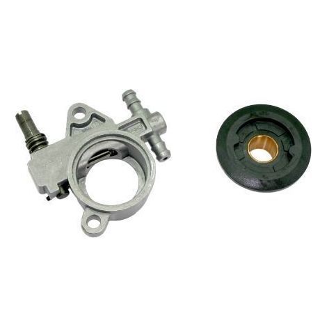 Pompa olio motosega completa vite senza fine ZENOAH G2500 250 3300 3800 GZ3500