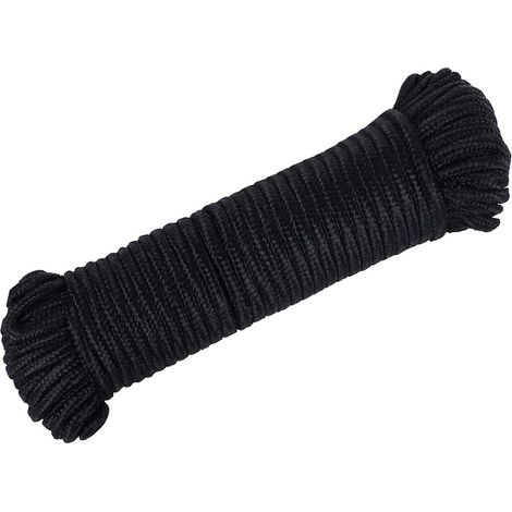 Corde En Nylon - 6 Mm À 12 Mm - 10 M À 100 M - Pour Camping, Extérieur, Construction, Marine, Fixation Et Loisirs (1/5)