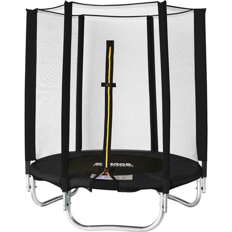 Trampoline de jardin noir MyJump 1,40 M (1/4)