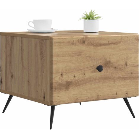 Maison Exclusive - Tavolino da salotto Rovere Artigianale 49 x 50 x 40 cm