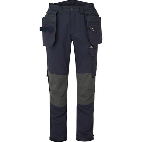 Pantaloni da lavoro stretch holster Ev4 - Taglia 42 - Blu navy - Portwest