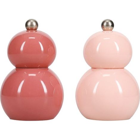 Moulin ã  Poivre Ou/sel H12cm Rose Betty - Set/2 - Fine Dining Living