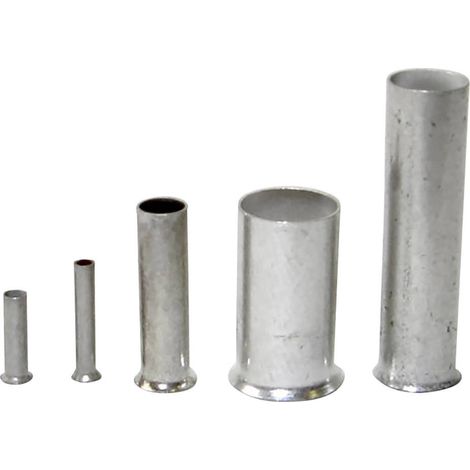 WKK Co 100012 Embout simple d'extrémité de câble 10 mm² non isolé cuivre 250 pc(s) Q706582