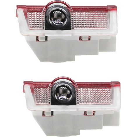 (Pour logo Mercedes) 2 lampes LED de bienvenue pour portières de voiture, projecteur de logo, compatibles avec Mercedes-Benz W212, W213, W205 AMG, W177, V177, W247, W246, W176 GLA, GLC, X253 et GLE. É (1/5)